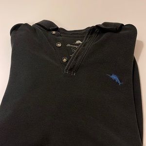 Tommy Bahama black polo